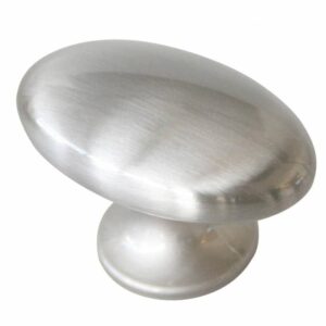 Knop Ovaal Taya 38 mm Zink Oxide