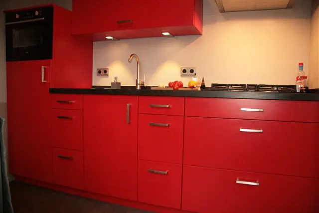 rode keuken