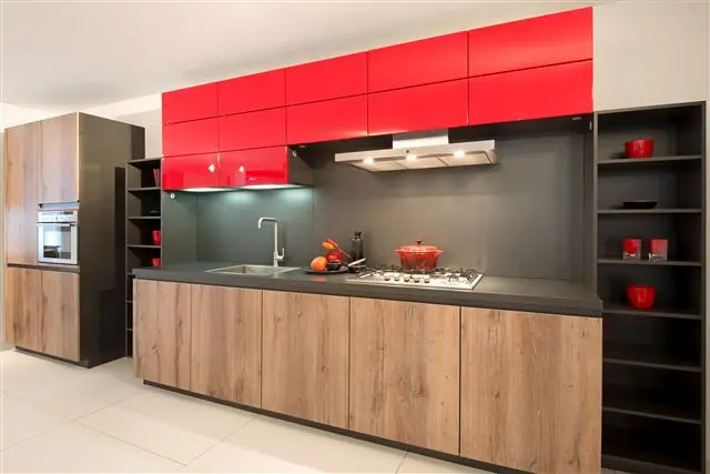 rode keuken