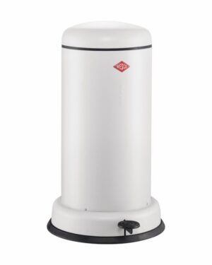 Wesco Baseboy 20L Retro Afvalemmer – Stijlvol & Stevig - wit mat