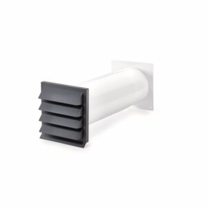 K-Klima-R 150/150 muurdoorvoerunit - baksteenrood