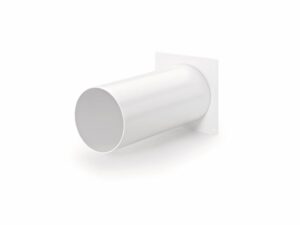 Compair Flow 150 Muuraansluiting 1 – Voor vlakke luchtkanalen