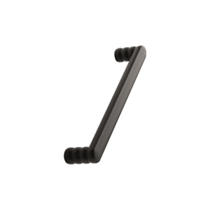 Bounce knop en greep inox en zwart meubelbeslag set 160 mm