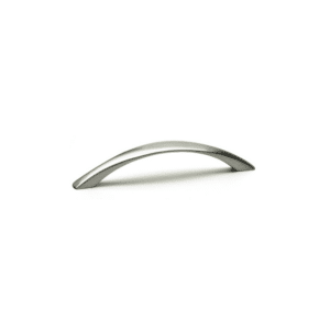 greep Serena inox look 128 mm moderne meubelgreep
