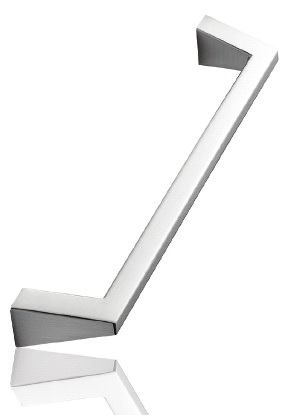 pyramid greep zwart inox look 160 320 mm meubelgreep